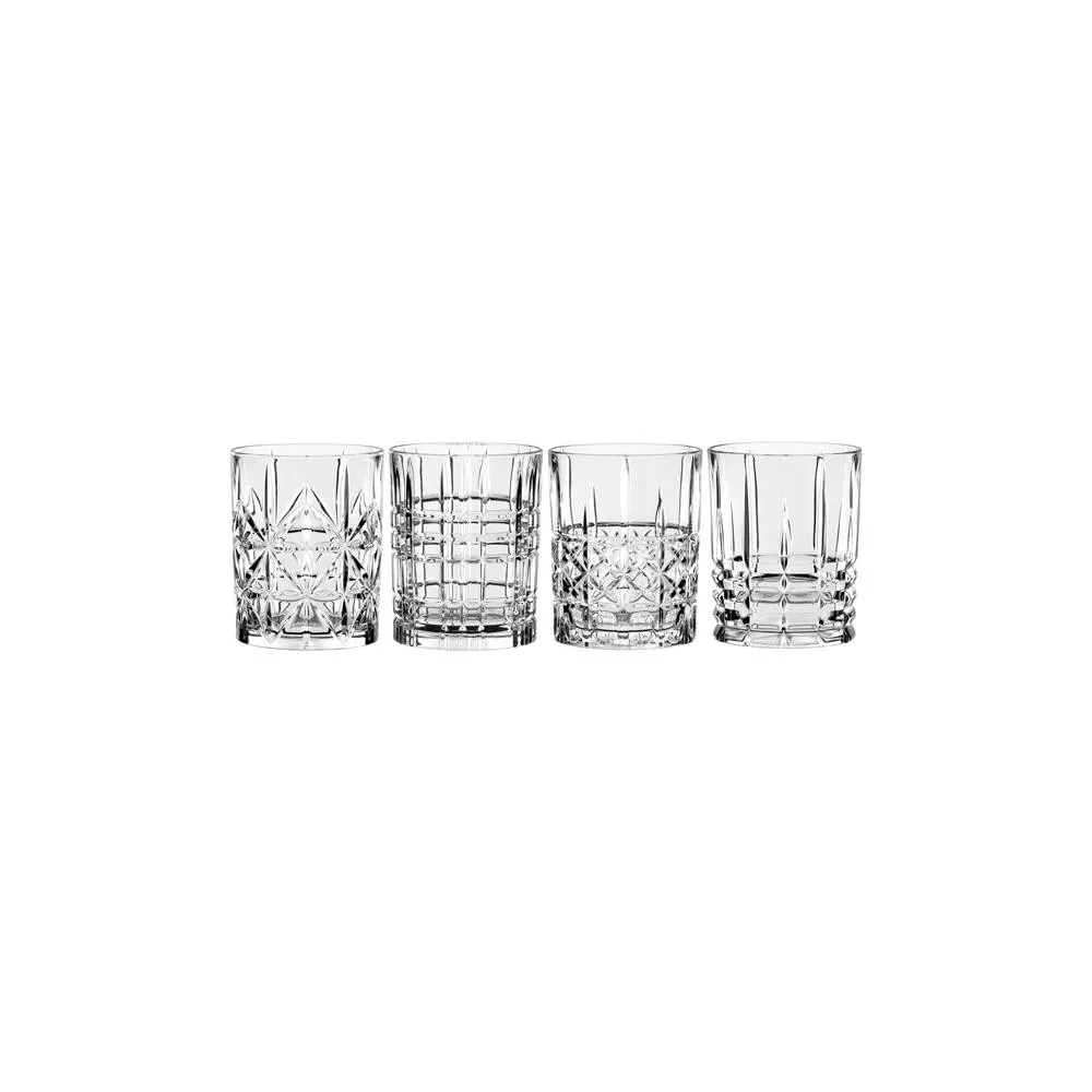 SET OF 4 WHISKY GLASSES 95906 HIGHLAND