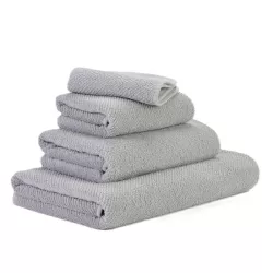 ASCIUGAMANO LAVETTE TWILL 30x30 cm, COTONE EGIZIANO