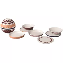 KYOTO ICONIC LA BOULE, SET OF DINNER PLATES