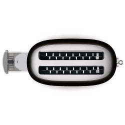 4 SLICES TOASTER, 50s STYLE, TSF02