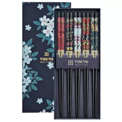 SET OF 5 PAIR OF CHOPSTICKS...