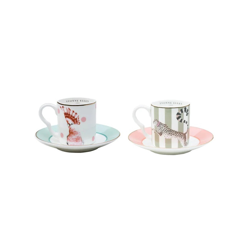 SET 2 TAZZE CAFFE CON PIATTO, A22004016