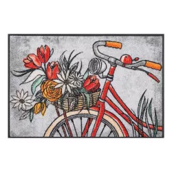 DOORMAT 50x75 cm, FLOWER...