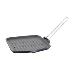 CAST IRON GRILL PAN,...