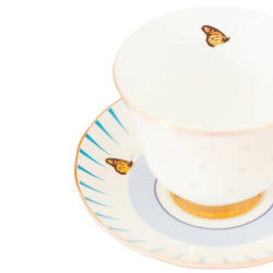 TEA CUP WITH SAUCER, MRS A22004009