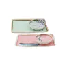 SET OF 2 SUSHI TRAYS WITH DIP BOWL