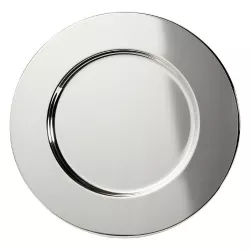 SILVER PLATED CHARGER PLATE...