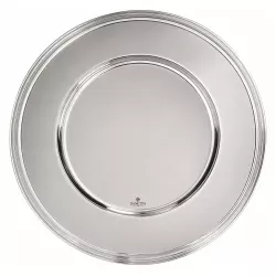 SILVER PLATED CHARGER PLATE...