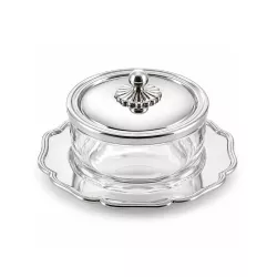 SILVER PLATED GRATED CHEESE...