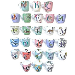 SMALL ALPHABET MUG, "P" FOR PERFECTLY IMPERFECT