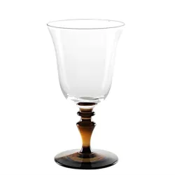 BROWN WINE GLASS 8/77