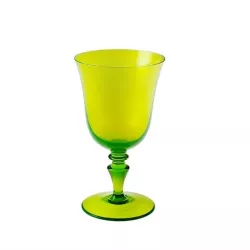 ACID GREEN WATER GLASS 8/77