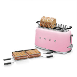 4 SLICES TOASTER, 50s STYLE, TSF02