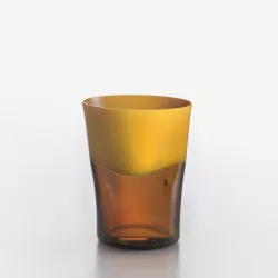 TUMBLER YELLOW & BROWN DANDY
