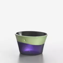 GREEN PEA & PERIWINKLE BOWL...