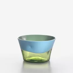 LIGHT BLUE & GREEN BOWL DANDY