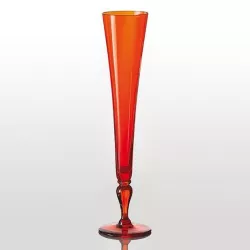 ORANGE CHAMPAGNE FLUTE EXCESS