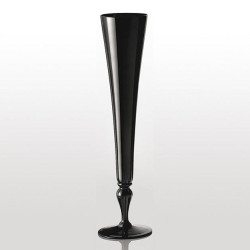 BLACK CHAMPAGNE FLUTE EXCESS
