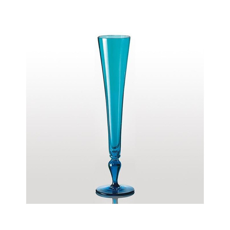 ACQUAMARINE CHAMPAGNE FLUTE EXCESS