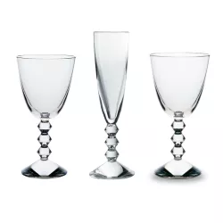 CRYSTAL STEMWARE SET 36...