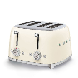 4 SLICES TOASTER, 4 SLOTS, 50s STYLE, TSF03