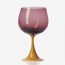 BURGUNDY GLASS BURLESQUE...
