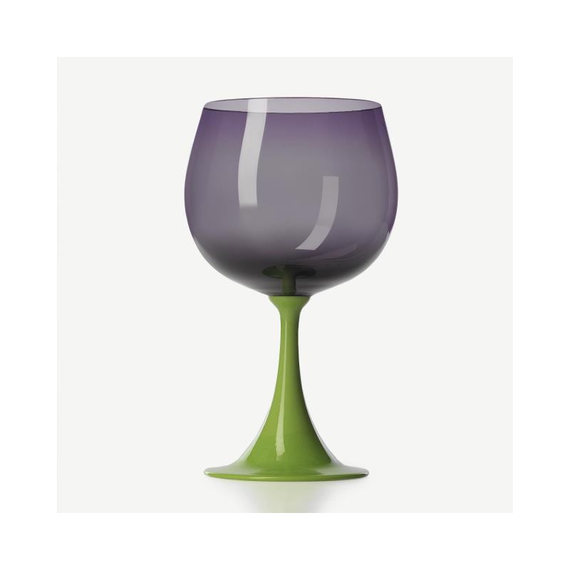 GREEN PEA /PERIWINKLE BORGOGNA GLASS BURLESQUE