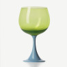 LIGHT BLUE / ACID GREEN BORGOGNA GLASS BURLESQUE