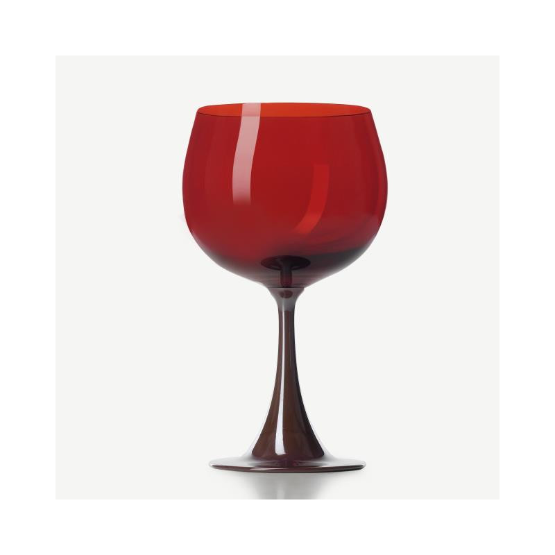 BILBERRY/ RED BORGOGNA GLASS BURLESQUE