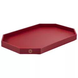 OCTOGONE LAQUERED TRAY