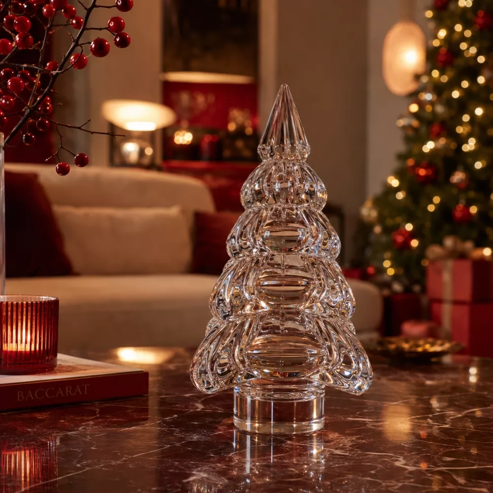 BACCARAT - CRYSTAL FIGURE 12 CM, PALM NOEL 2817271