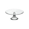 GLASS CAKE HOLDER WITH STAND BANQUET