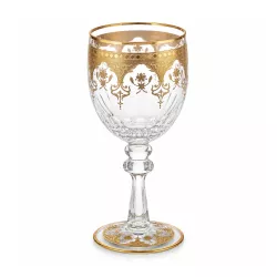 CRYSTAL AND GOLD WINE...