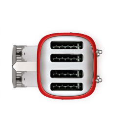 4 SLICES TOASTER, 4 SLOTS, 50s STYLE, TSF03
