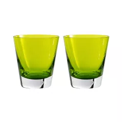 SET 2 BICCHIERI VERDE...