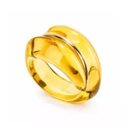 CRYSTAL AND GOLD COQUILLAGE...