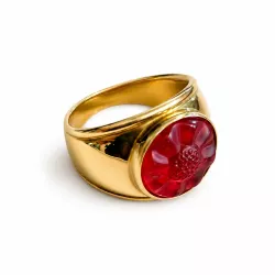 ANELLO FLEUR ROSSO, mis. 55...