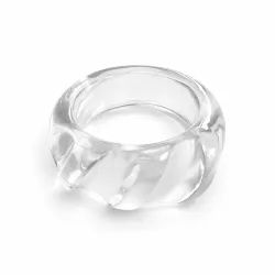 CRYSTAL RING TORSADE mis....