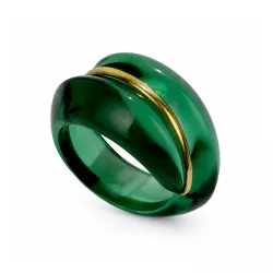 ANELLO CRISTALLO E ORO...
