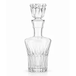 CRYSTAL BOTTLE WITH LID,...