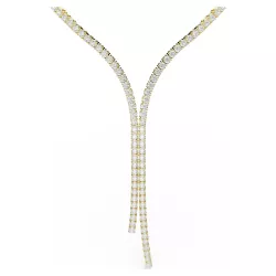 MATRIX Y NECKLACE, ROUND CUT