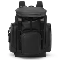 BLACK LEATHER BACK PACK,...