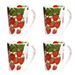 SET DI 4 MUG 450 ML, RED...