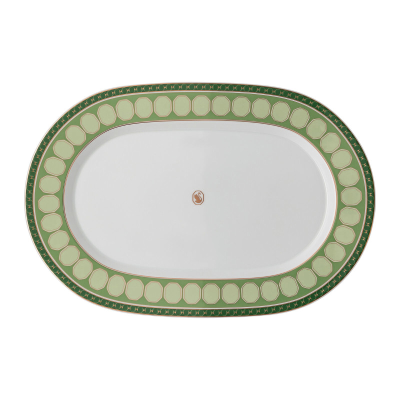 OVAL TRAY 40 CM - SIGNUM FERN