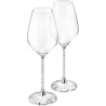 CRYSTALLINE SET OF TWO RED WINE GLASS 1095948