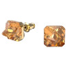 ORTYX EARRINGS STUD GOLD TONE PLATED 5613680