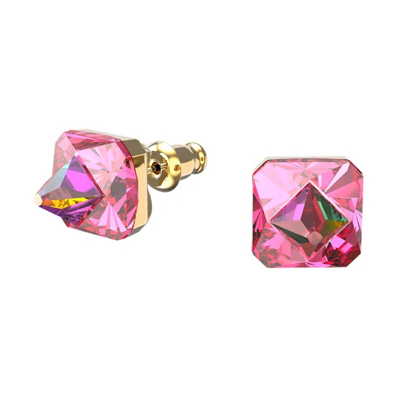 ORTYX EARRINGS STUD PINK GOLD TONE PLATED 5614062