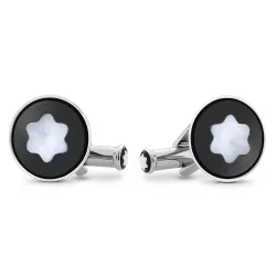 MOTHER-IN-PEARL CUFFLINKS...