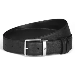 REVERSIBLE LEATHER BLACK...