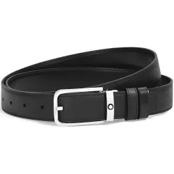 BLACK REVERSIBLE LEATHER...